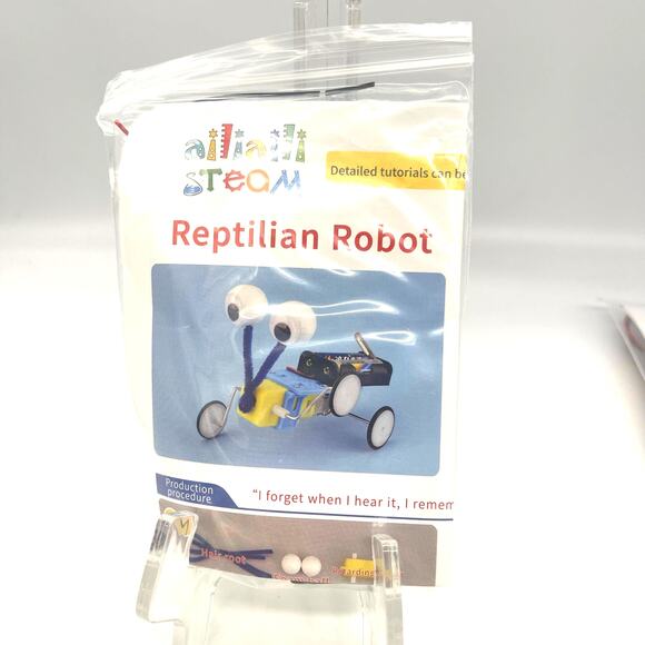 Ailiaili 6 in One Robot Project Stem Kit Model: Stem-01 NIB Ages 8+ - Picture 5 of 11